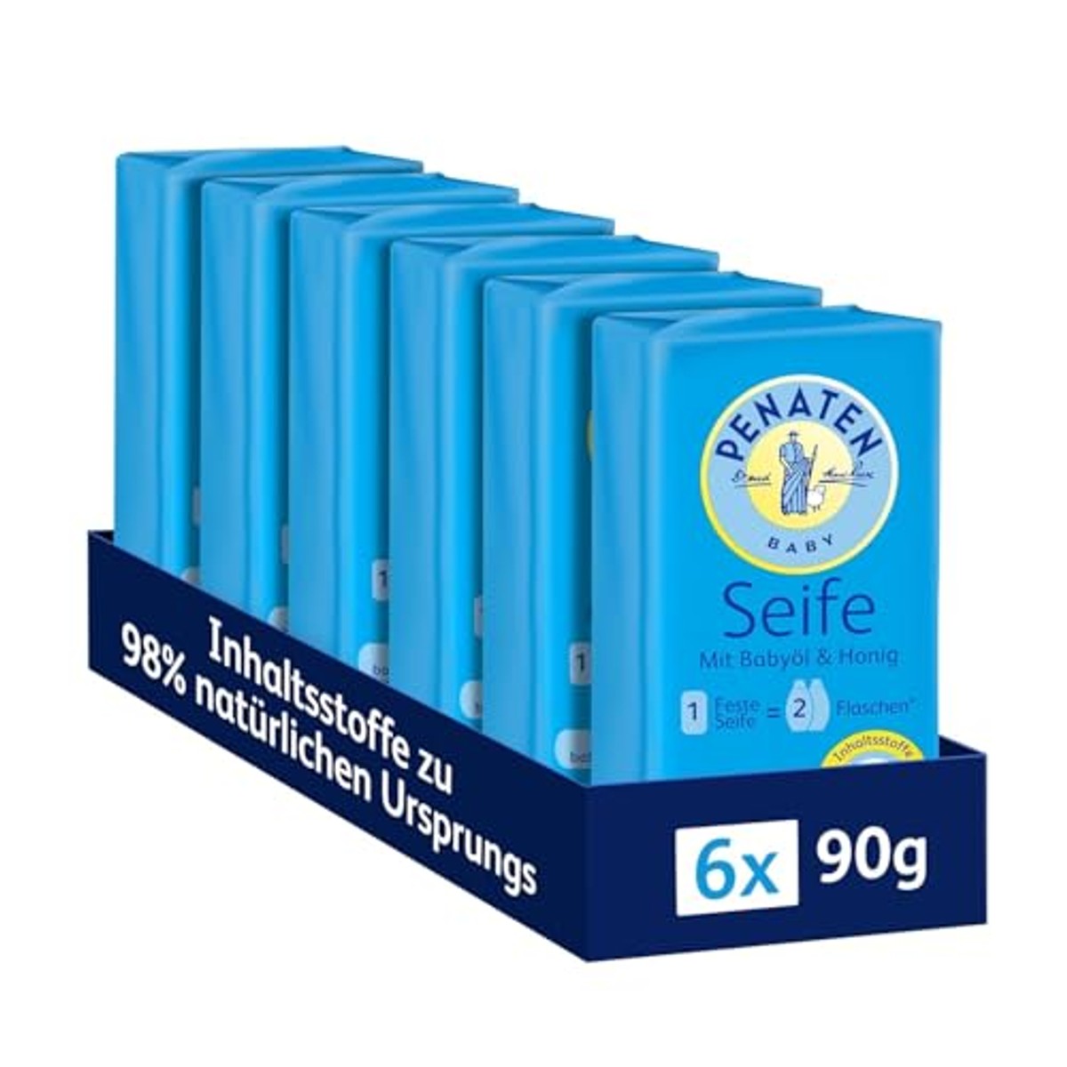 Penaten babyzeep met babyolie en honing 6 x 90 g – Penaten