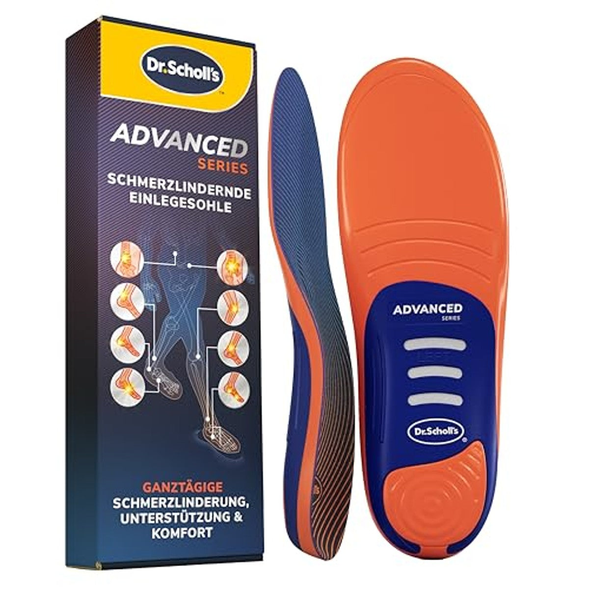Dr. Scholl's Advanced Relief inlegzolen - 6-pack – foto 2