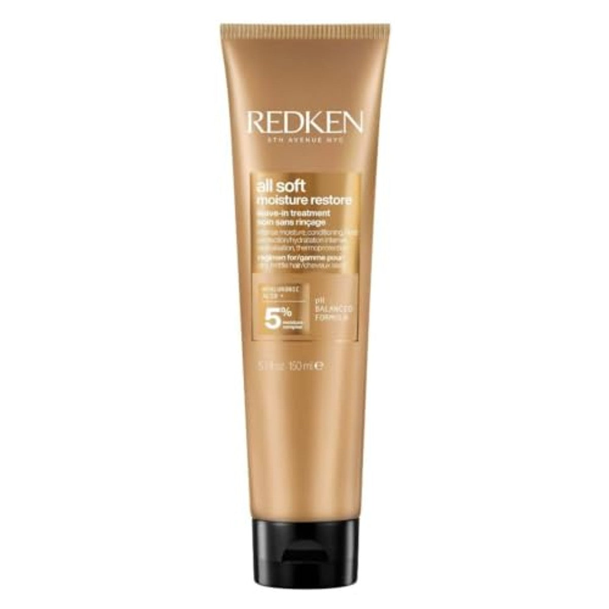 Redken All Soft Moisture Restore Leave-In Masker met Hyaluronzuur 150 ml
