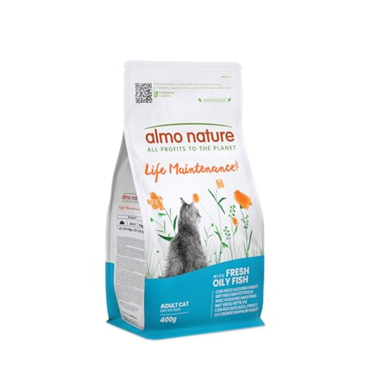Almo Nature Life Maintenance Droogvoer Blauwe Vis 400 g - 6-pack