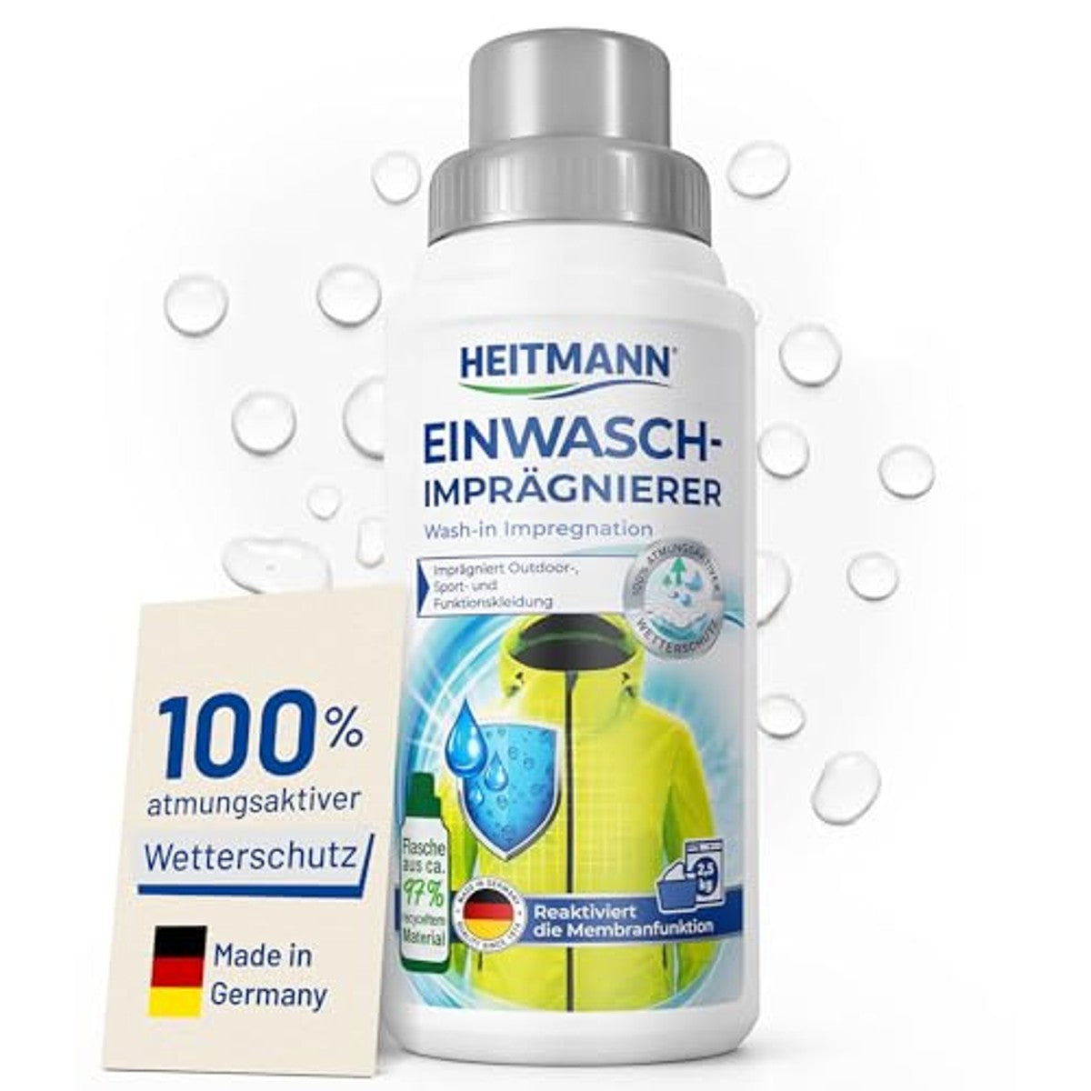 HEITMANN Inwasimpregnering 3 x 250 ml - Voordeelverpakking – foto 2