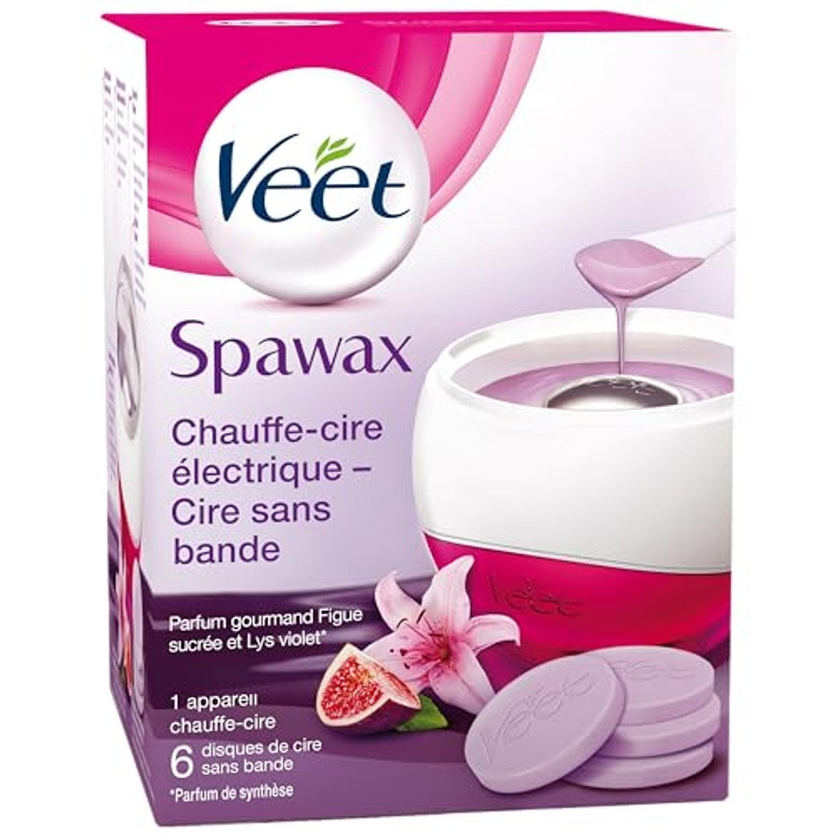 Veet Spawax elektrische waxverwarmer – 6 waxschijven – Veet