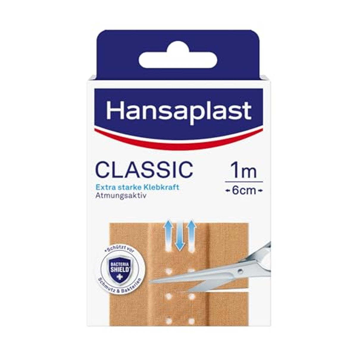 Elastoplast Klassieke pleister 1 m x 6 cm - 6-pack