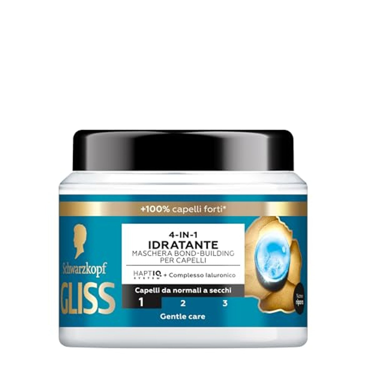 Gliss 4-in-1 Aqua-Revive bond-build-masker 6 x 400 ml - Voordeelverpakking