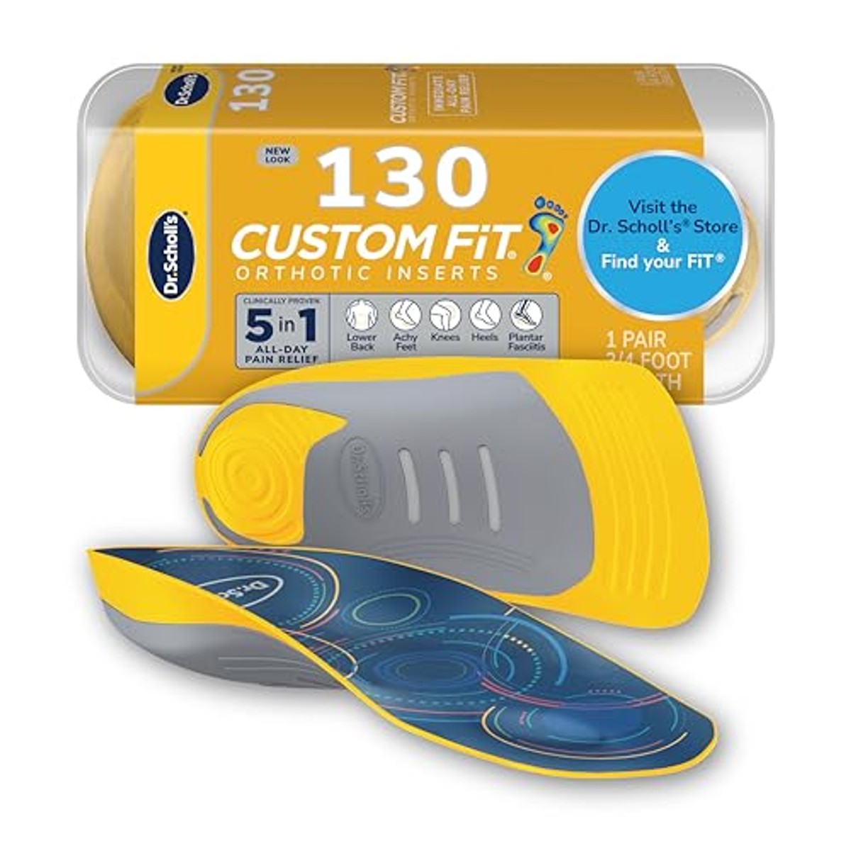 Dr. Scholl's CF 130 Inlegzolen Custom Fit - 6-pack – foto 2