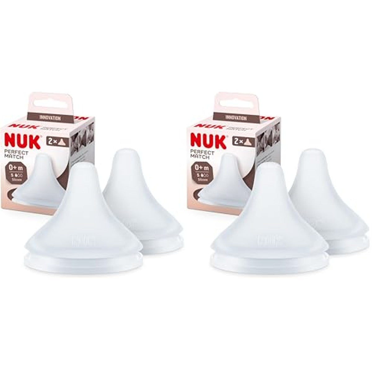 NUK Perfect Match S-zuiger klein 2 stuks – NUK