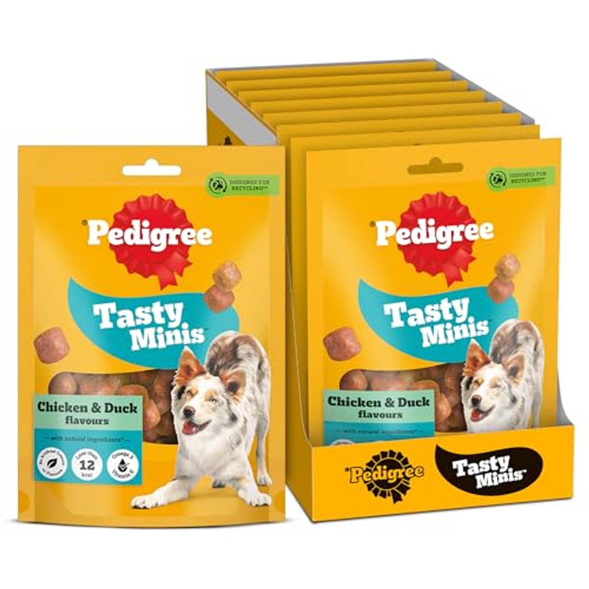 PEDIGREE Tasty Bites Kau-Würfel (8 x 130g) (EinheitsgröÃŸe) (kann variieren) – Pedigree