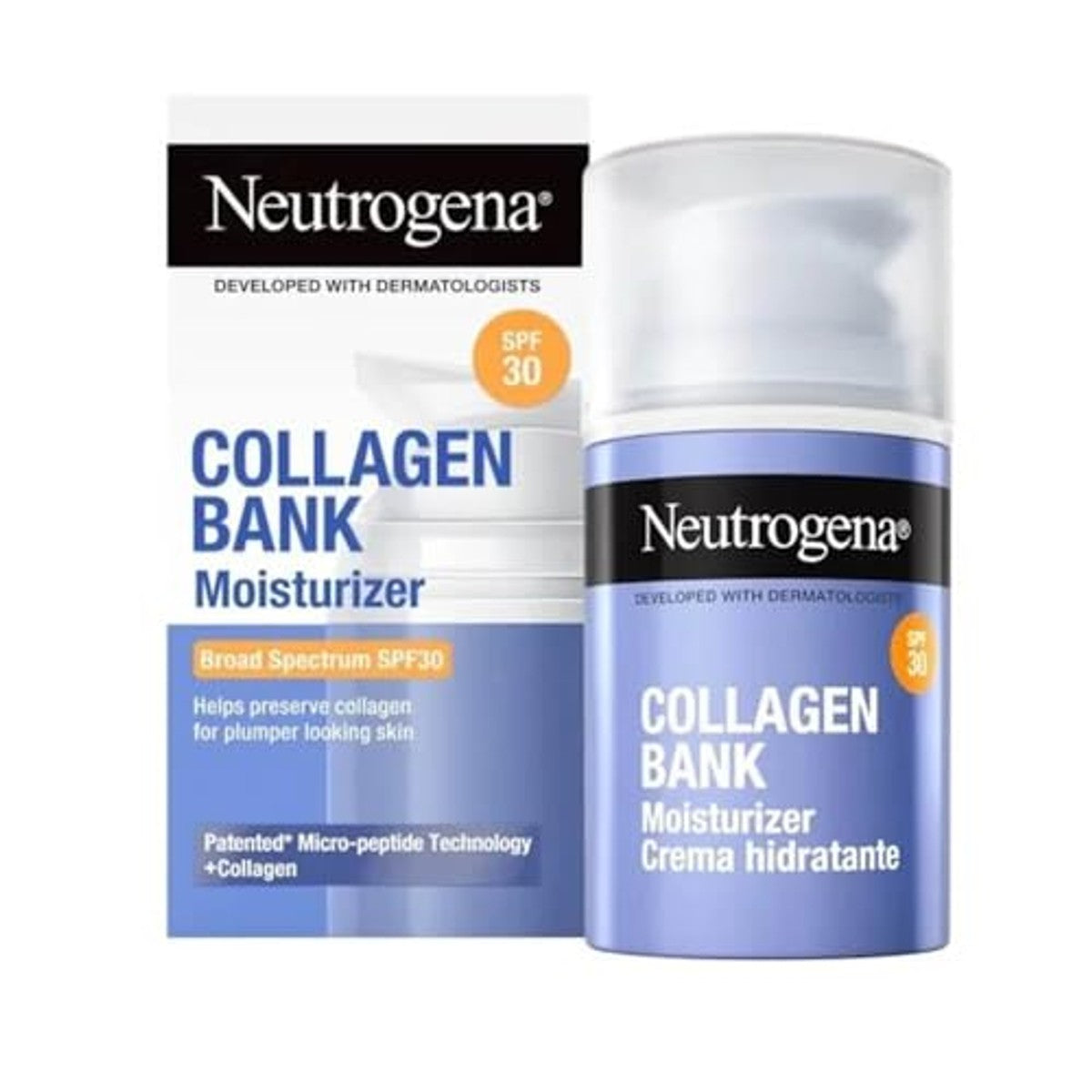 Neutrogena Collageen Bank Gezichtscrème SPF30 6 x 50 ml - Voordeelverpakking