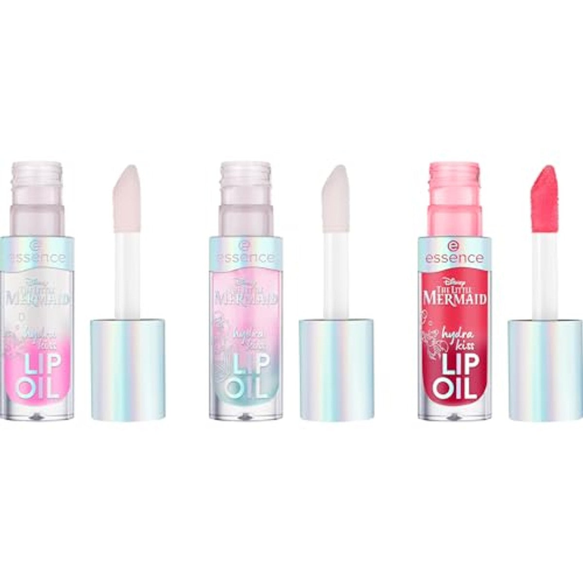 essence Disney The Little Mermaid lip oil trio, 4 ml - 3-pack