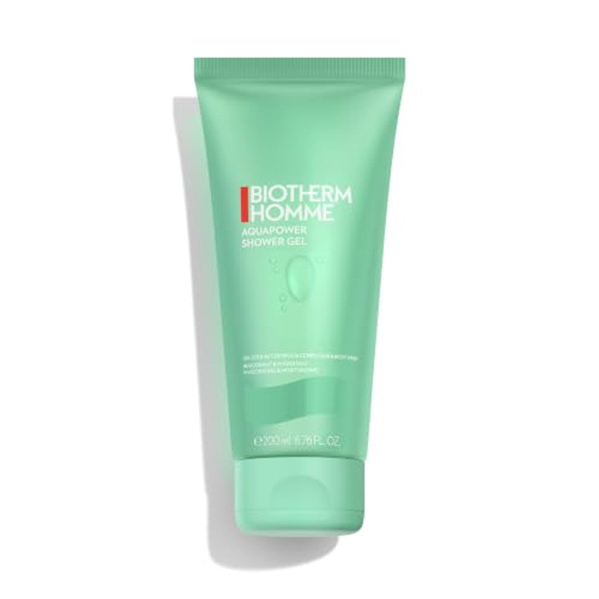 Biotherm Homme Aquapower Shower Gel Lichaam en Haar 200 ml - 3-pack