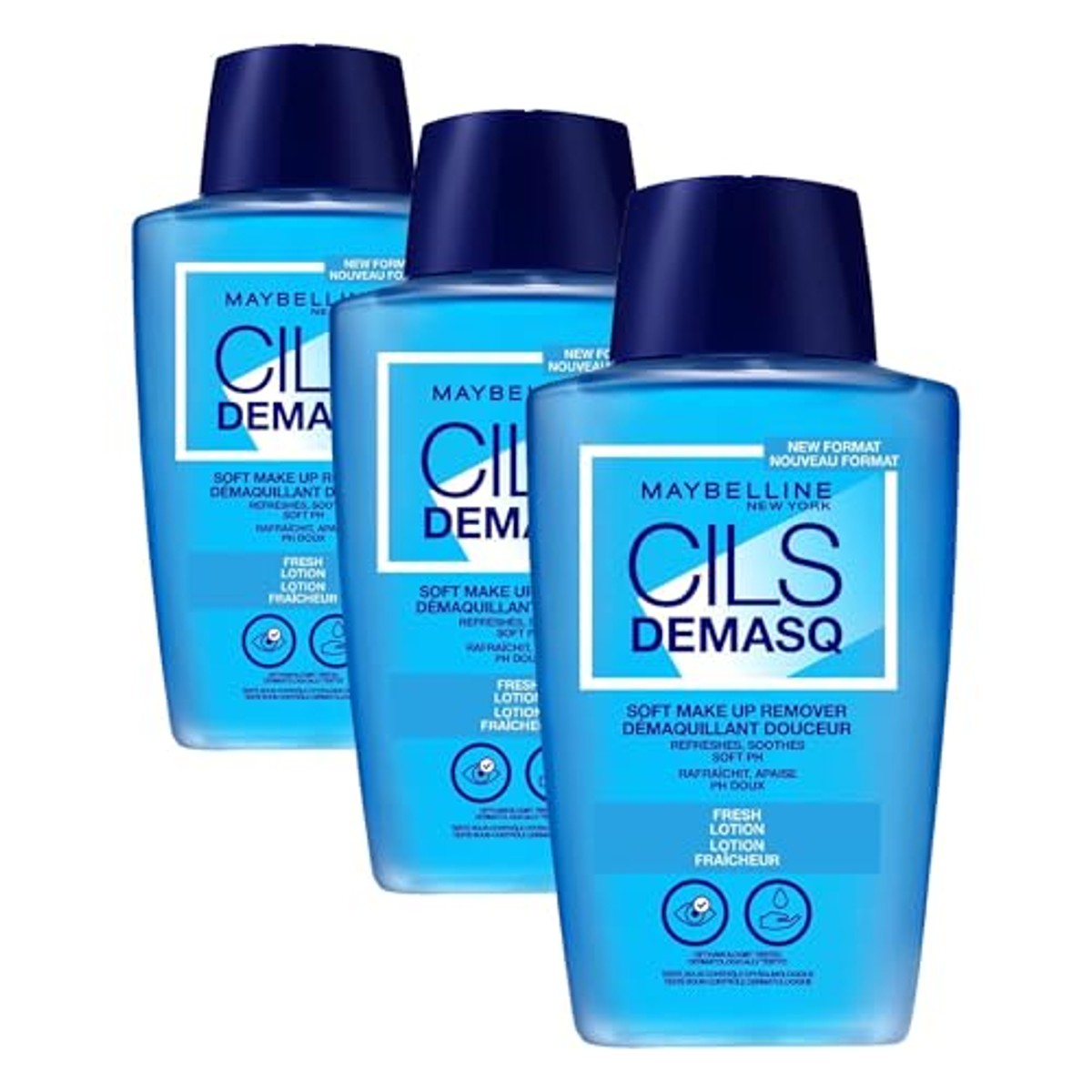 MAYBELLINE Oogmake-up remover 150 ml - 6 stuks