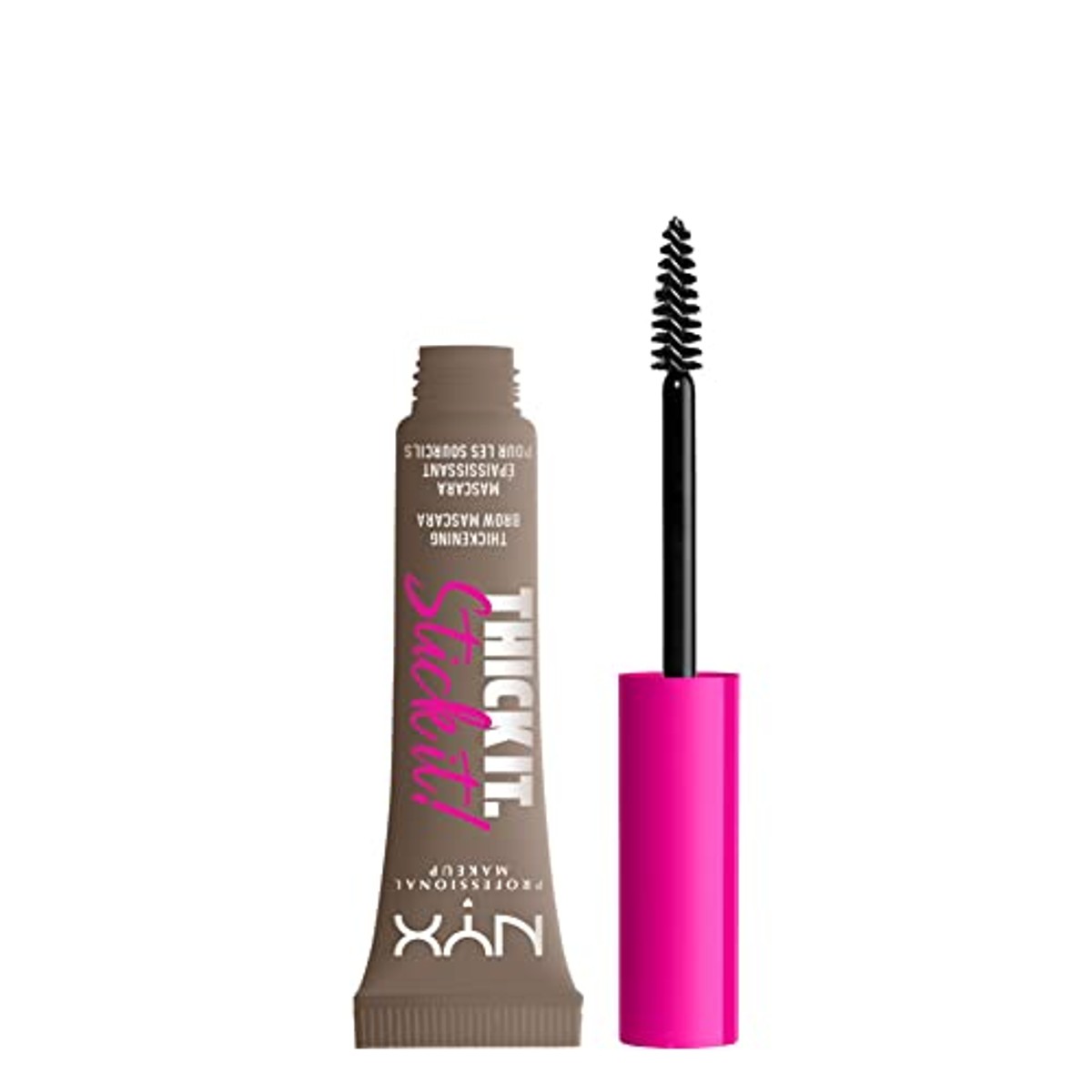 NYX PROFESSIONAL MAKEUP Thick It. Stick It! Brow mascara taupe - 3 stuks
