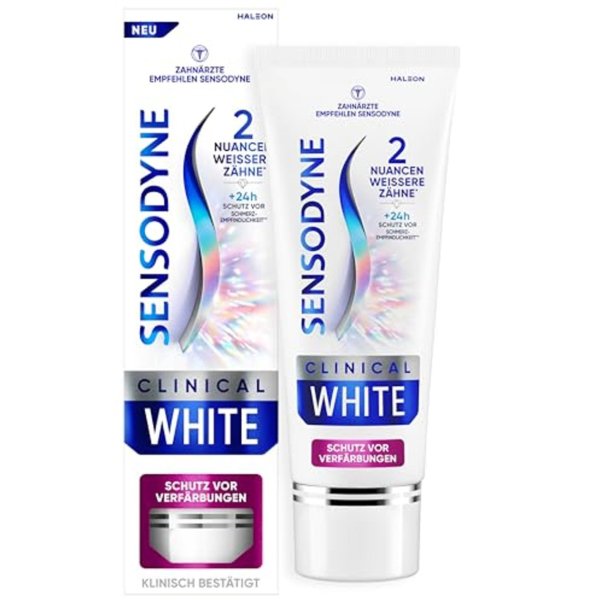 Sensodyne Clinical White Tandpasta 6 x 75 ml - Voordeelverpakking