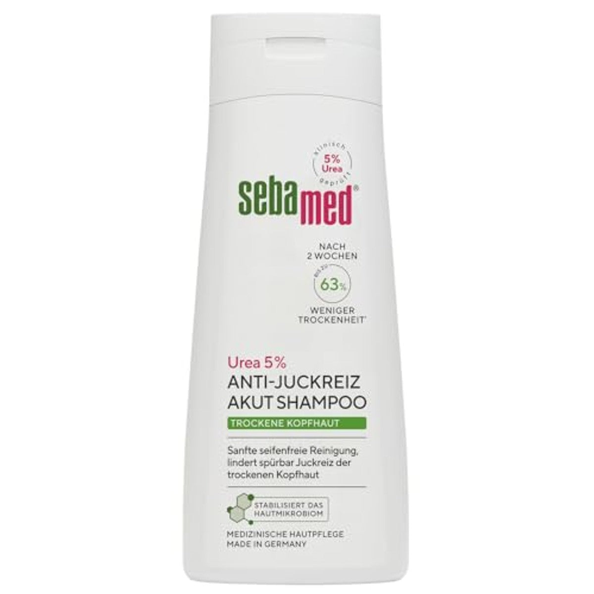 Sebamed 5% Urea anti-jeuk shampoo 3 x 200 ml - Voordeelverpakking – foto 2