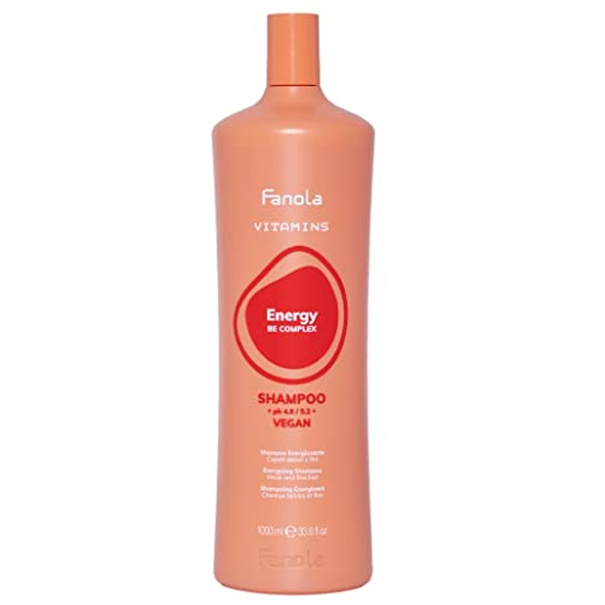 Fanola Vitamins Energiegevende Shampoo 1000 ml - 3-pack