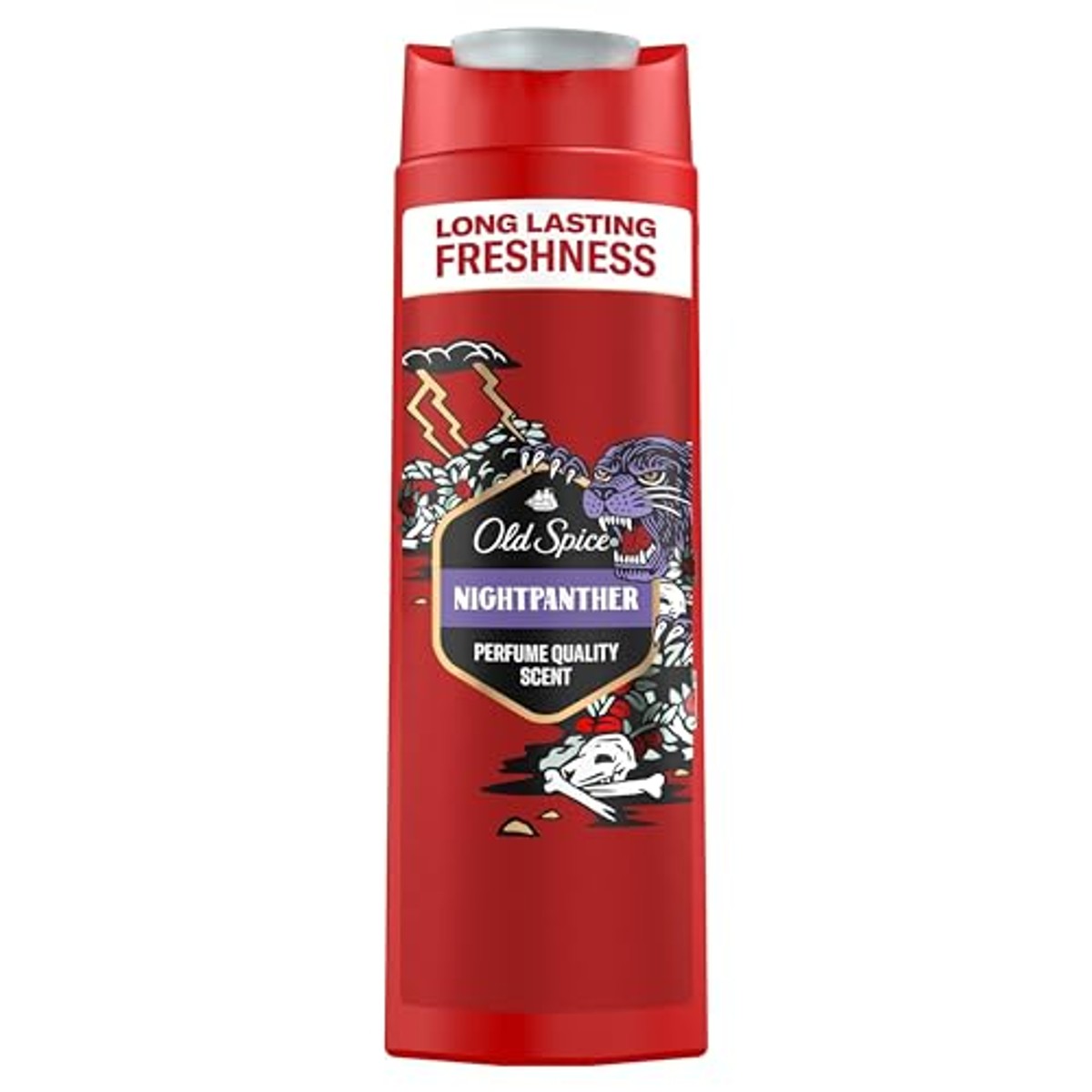Old Spice Nightpanther mannen douchegel & shampoo 3 x 250 ml - Voordeelverpakking
