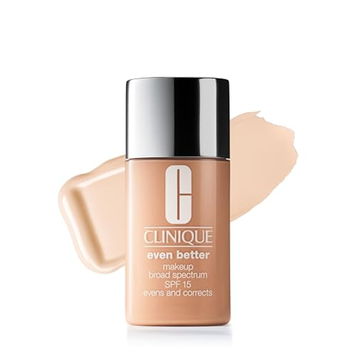 Clinique Even Better™ Makeup Broad Spectrum SPF 15 | Flüssige Foundation mit mittlerer Deckkraft, Vitamin C, natürlichem Finish und Schutz vor Pigmentflecken
