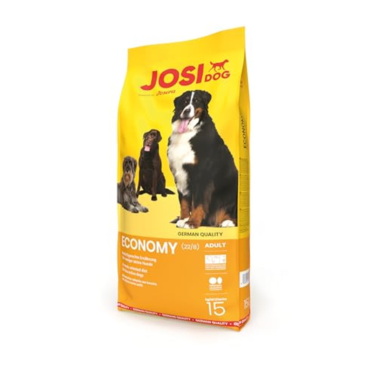 Josera JosiDog Economy Droogvoer Hond 1 x 15 kg - 3-pack