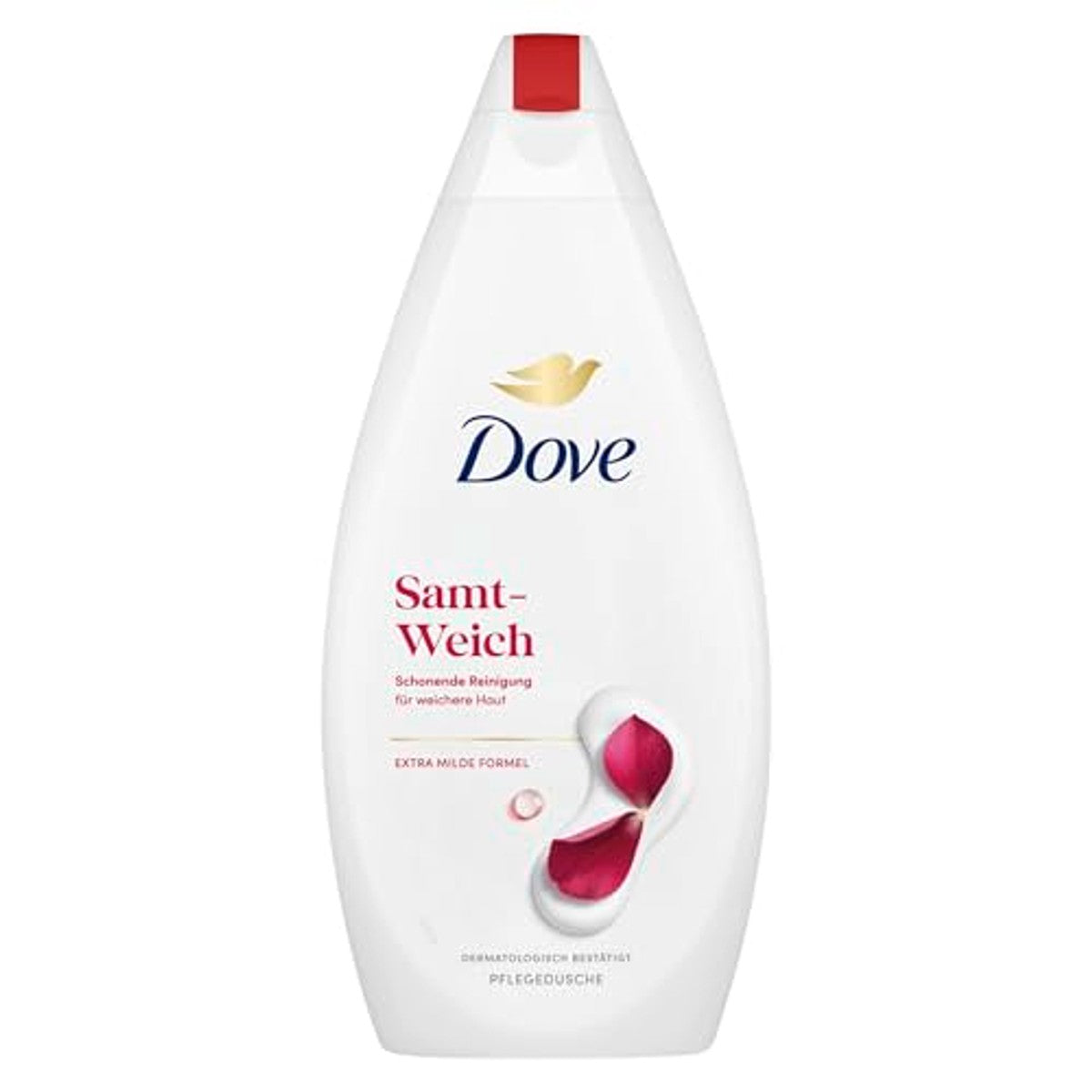 Dove Fluweelzachte Verzorgende Douchegel 6 x 450 ml - Voordeelverpakking