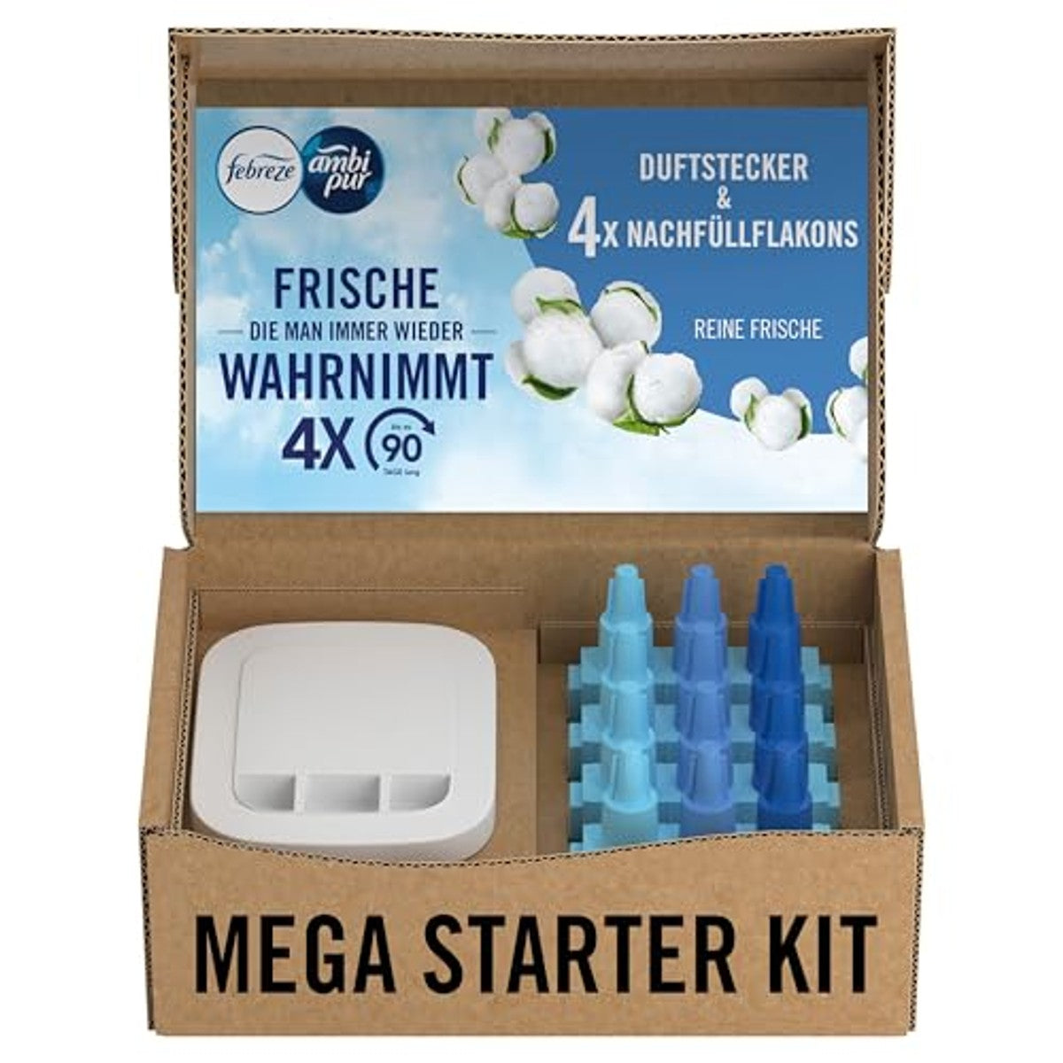 Febreze 3Volution geursteker starterkit + 4 navullingen - 6-pack – foto 2