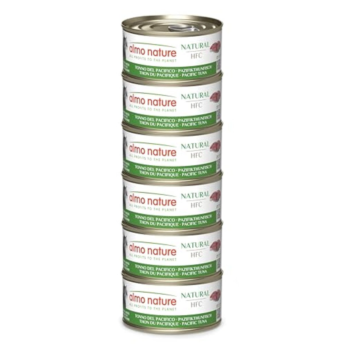 Almo Nature HFC Natural Kattenvoer Pacific Tonijn 6 x 70 g - 6-pack