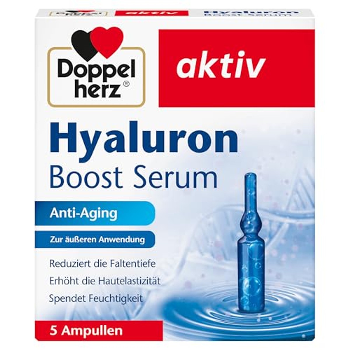 Doppelherz Hyaluron Boost Serum, anti-aging – Doppelherz