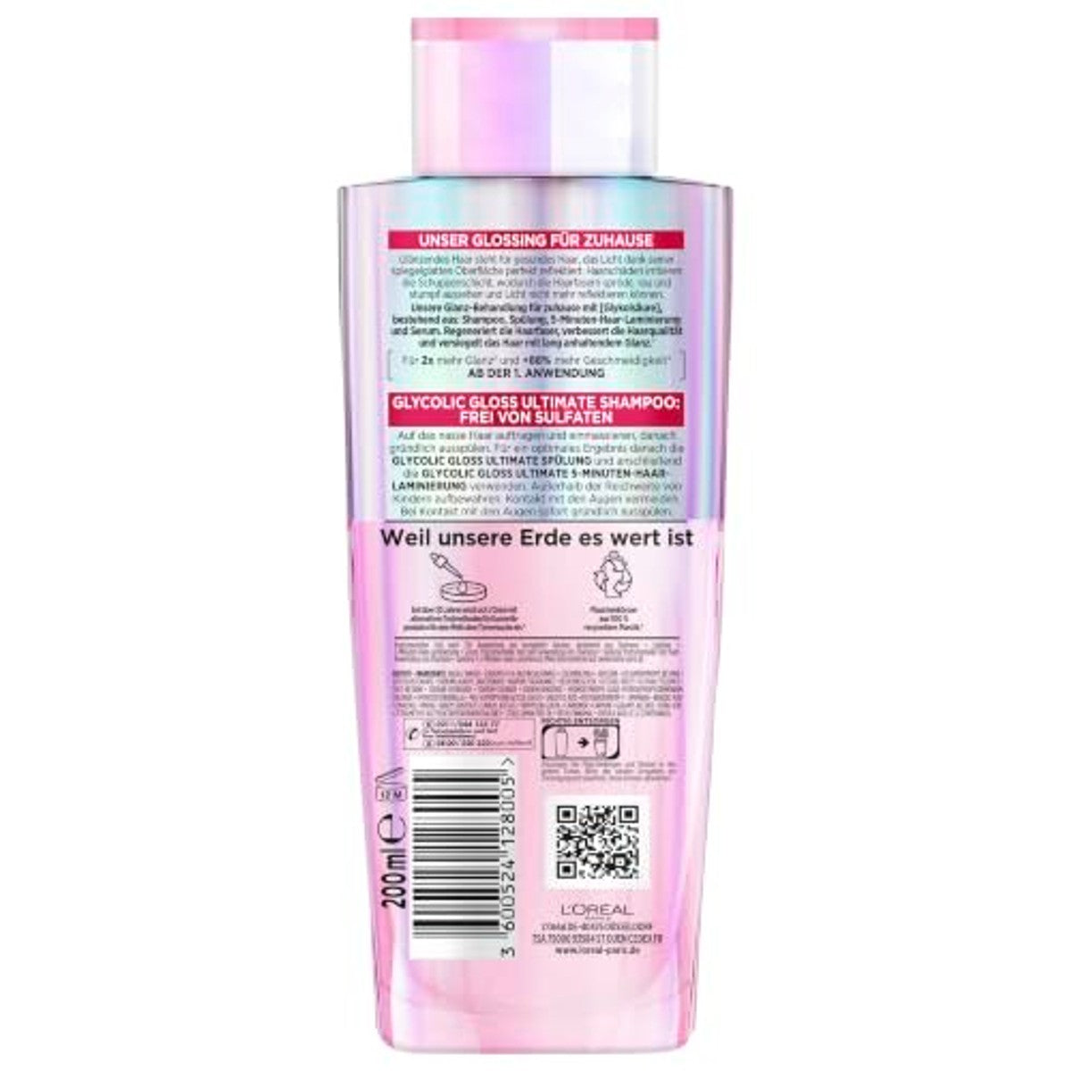 L'Oréal Paris Elvital Glycolic Gloss Shampoo 200 ml – L'Oreal Paris