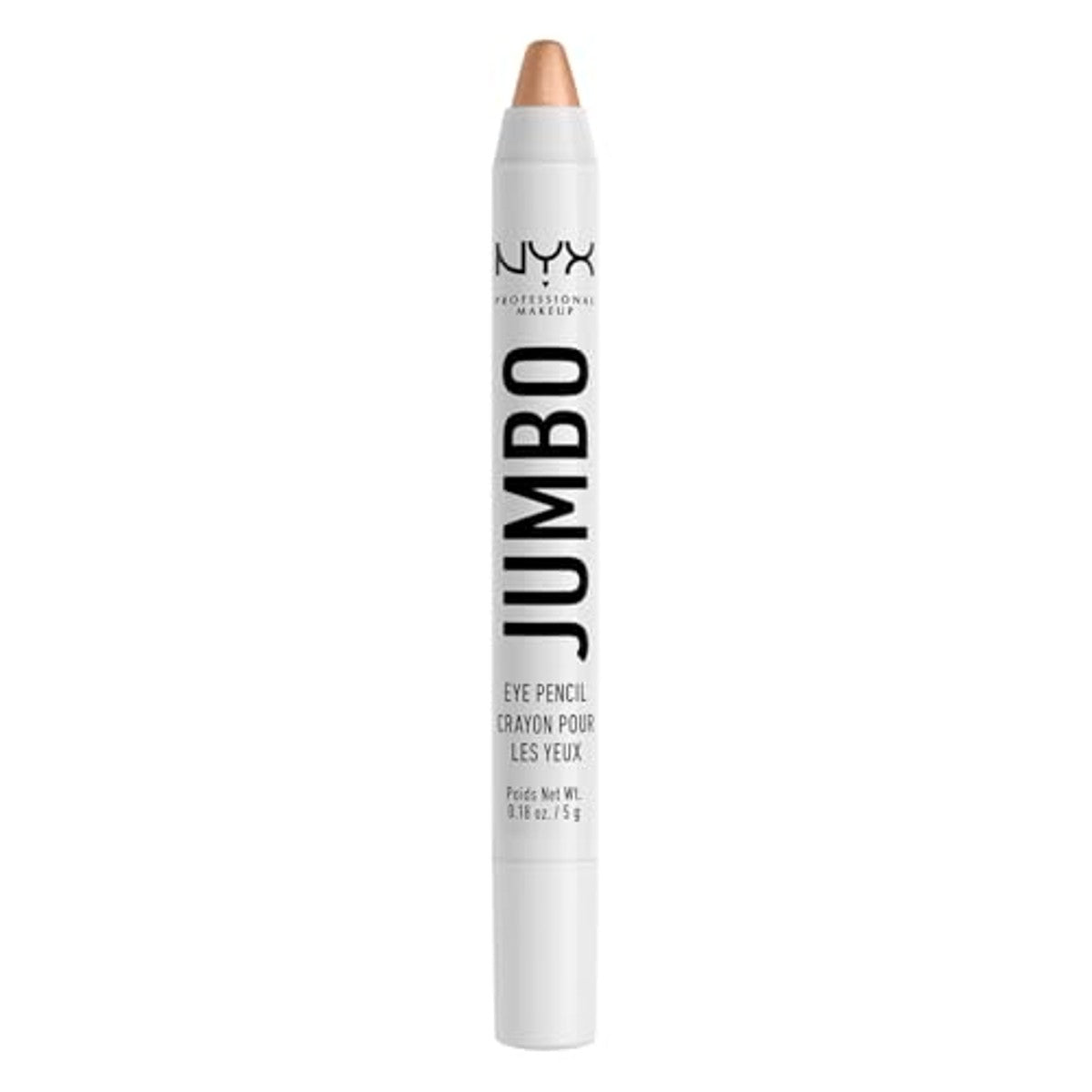 NYX Professional Makeup Jumbo Eye Pencil, stralende eyeliner, zonder trekken of vervagen, 634 vorsting, crèmekleurig, oogschaduw, primer en eyeliner in één, slijpen, 5 g (verpakking van 2) – NYX PROFESSIONAL MAKEUP