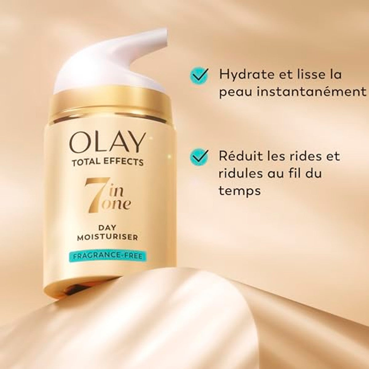 Olay Total Effects 7-in-1 dagcrème geurvrij 6 x 50 ml - Voordeelverpakking