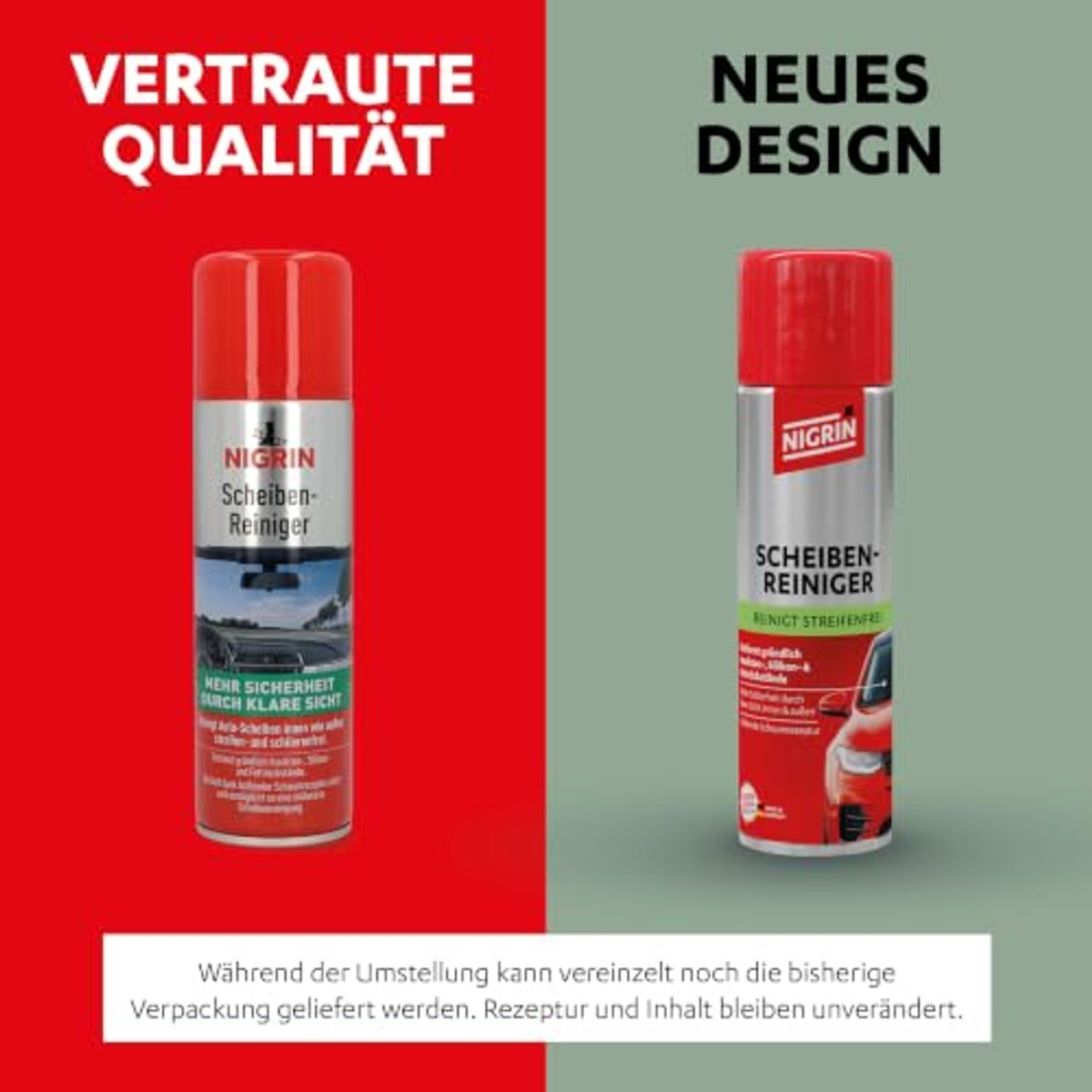 NIGRIN Ruitenreinigingsschuim 300 ml groen 3 x 300 ml - Voordeelverpakking – foto 3