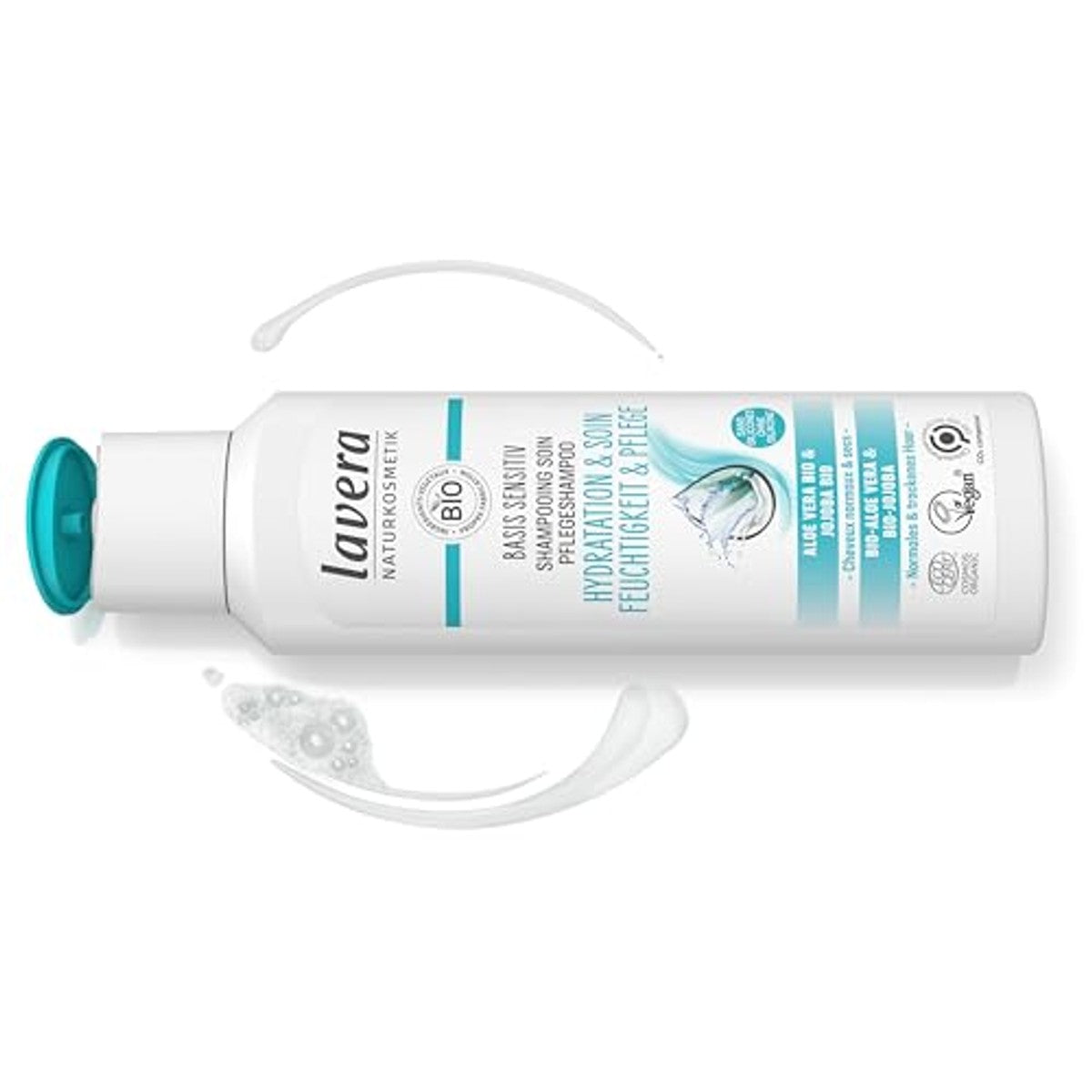 lavera Basis Sensitive Shampoo 250 ml 2 stuks – foto 3