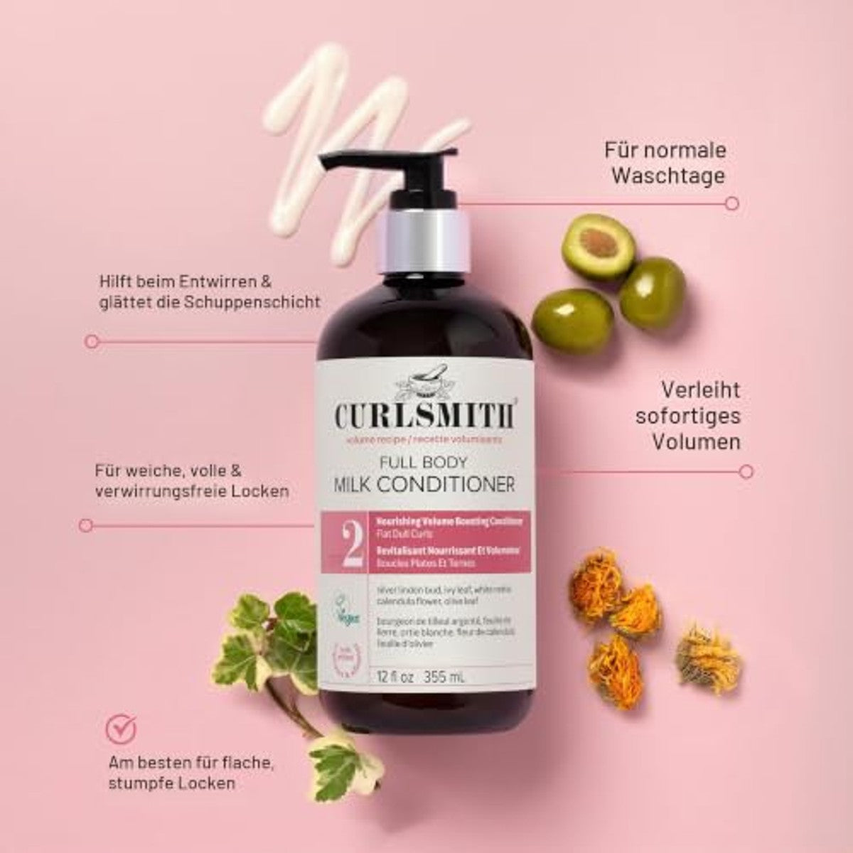 Curlsmith Full Body Conditioner - 3-pack