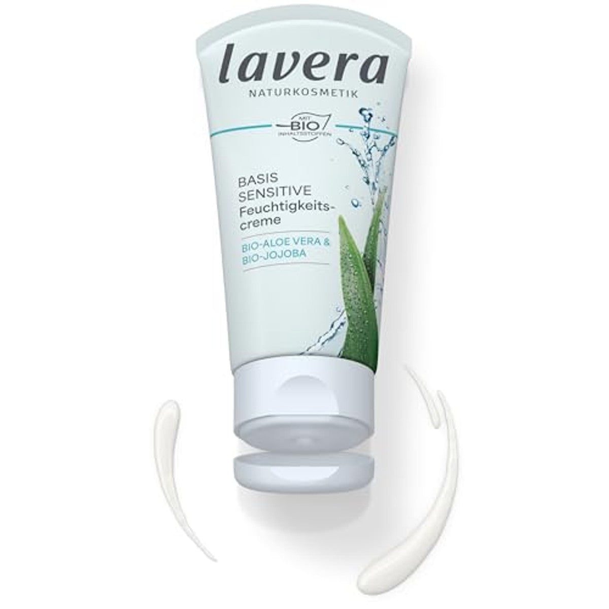 lavera Basis Sensitiv vochtinbrengende crème - 3-pack – foto 3