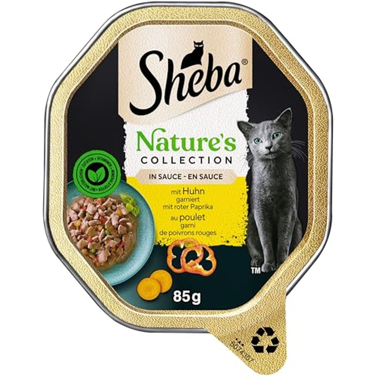 Sheba Nature's Collection natvoer kattenvoer kip 2 x 11 x 85 g - 3-pack