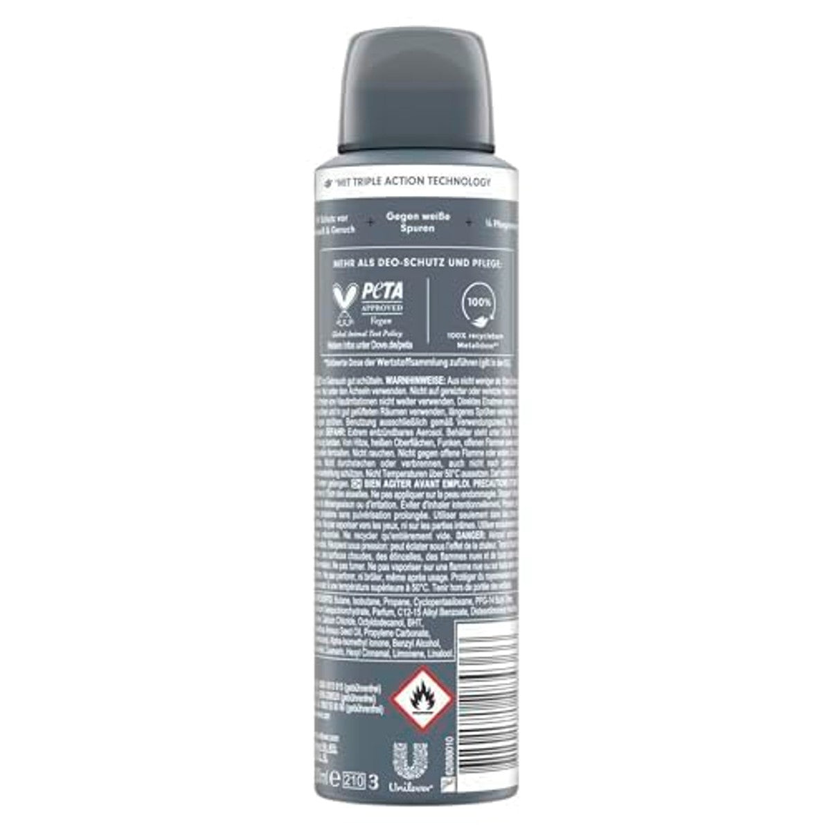 Dove MEN+care Advanced Invisible Dry Anti-Transpirant 150 ml – Dove