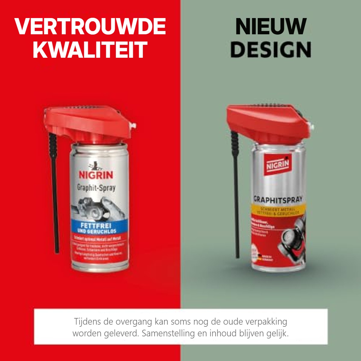 NIGRIN Grafiet spray 100 ml – foto 3