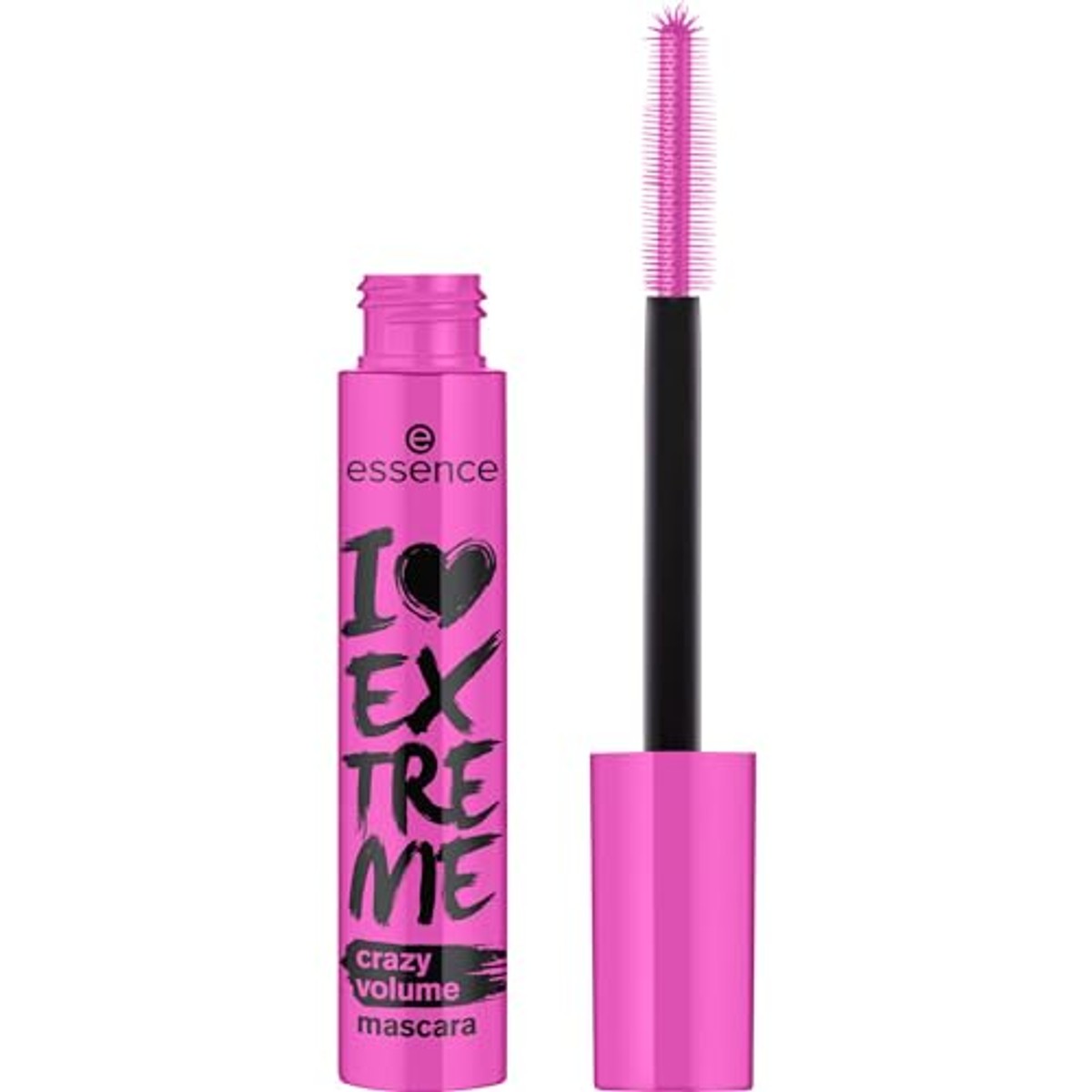 essence I Love Extreme Crazy Volume mascara zwart 12 ml - 6-pack