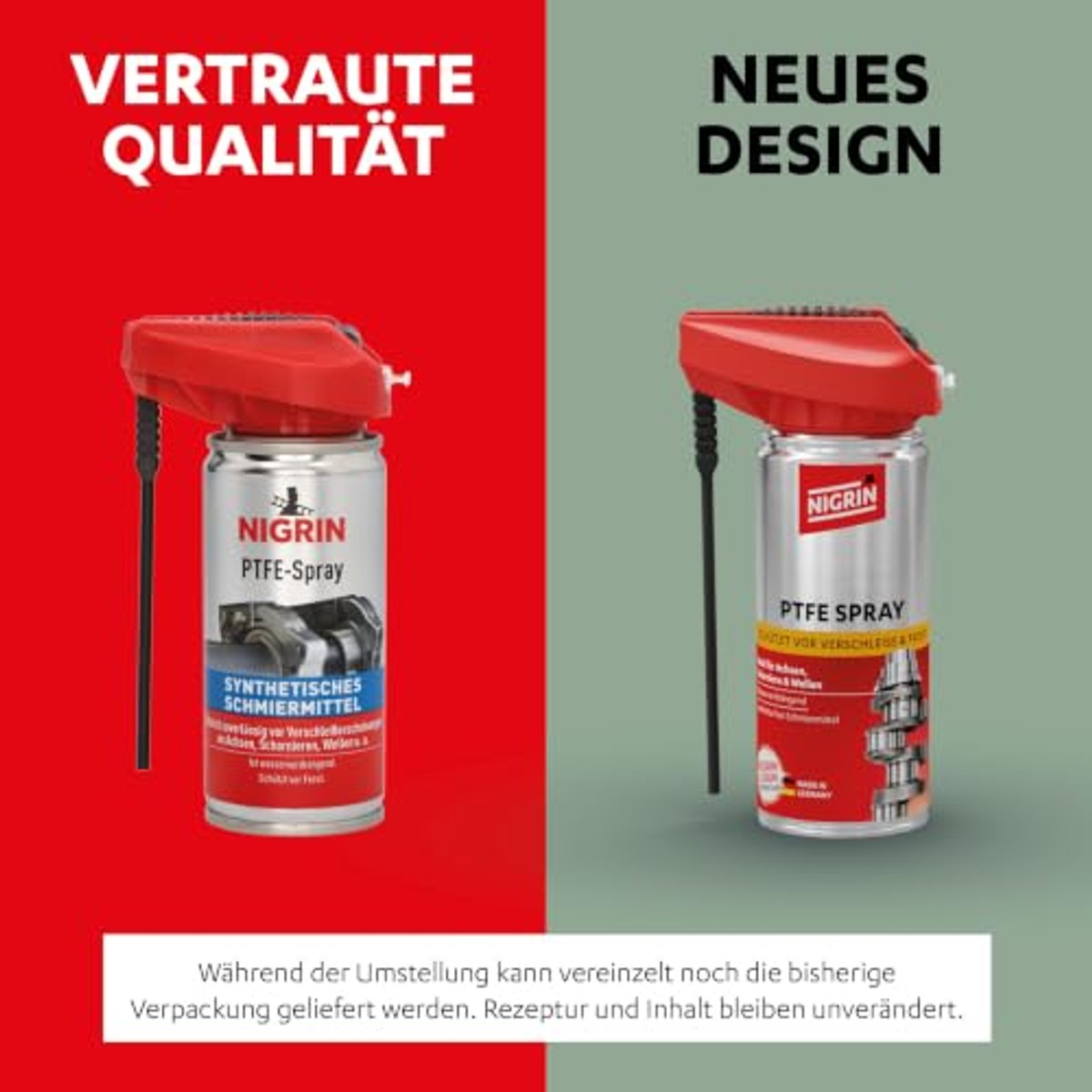NIGRIN PTFE-spray synthetisch smeermiddel 6 x 100 ml - Voordeelverpakking – foto 3