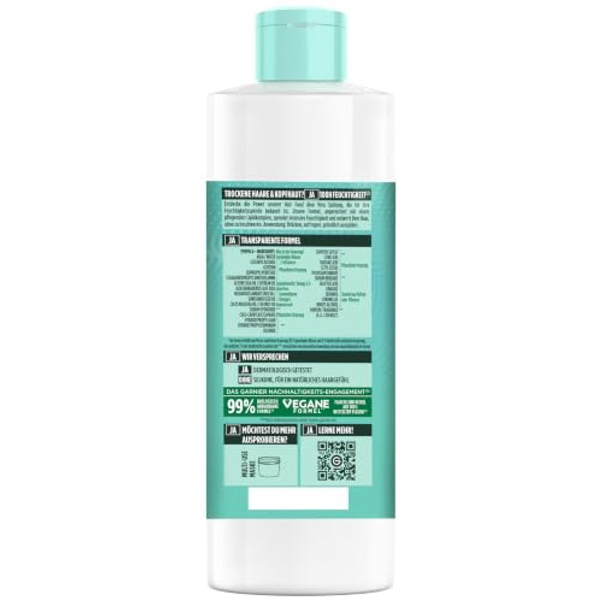 Garnier Fructis Moisture Aloe Vera Hair Food Conditioner 6 x 400 ml - Voordeelverpakking