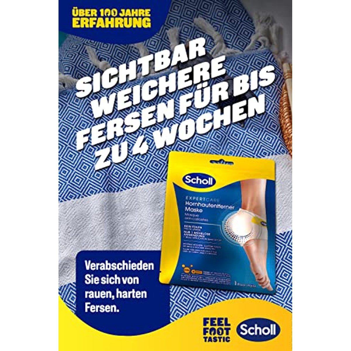 Dr. Scholl's eeltverwijderingsmasker 3 x 30 g - Voordeelverpakking
