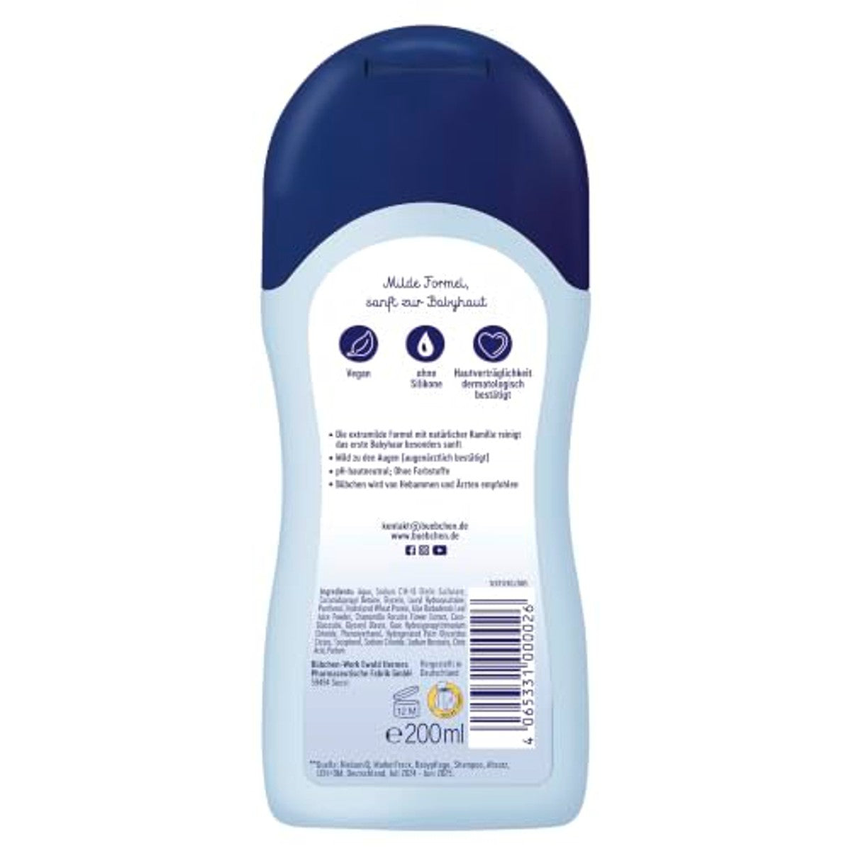 Bübchen Babyshampoo 3 x 200 ml - Voordeelverpakking