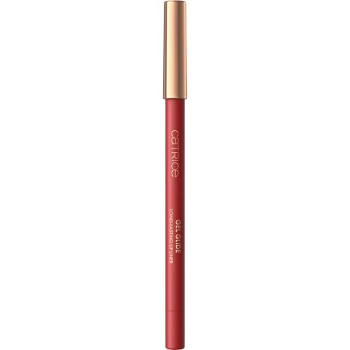 Catrice Gel Glide Long-Lasting Lip Liner, nr. 030, rood, langdurig, veegvast, kleurintensief, veganistisch, waterdicht, zonder parfum, olievrij, per stuk verpakt (1,5 g) | Gedefinieerde look, langdurig, veegvast, langdurige lipliner in een – Catrice Cosmetics