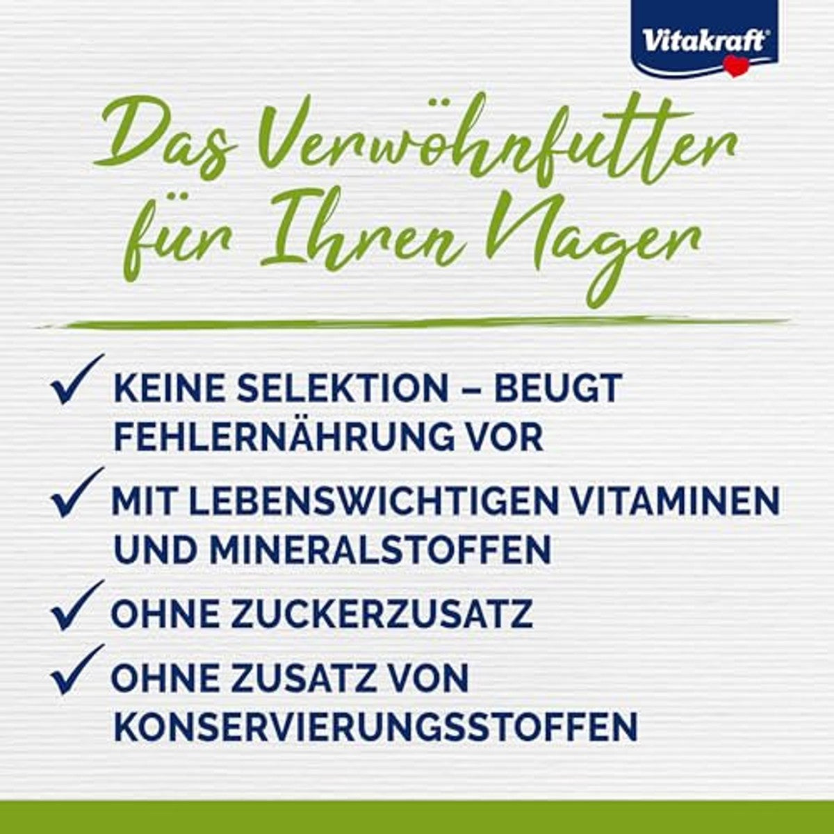 Vitakraft Life Dream, Zwergkaninchen Futter, mit Birne, mit Apfel, mit Hagebutte, unterstützt Verdauung und Zahnabrieb, ohne Zusatz von Zucker (1x 1,8kg) – Vitakraft
