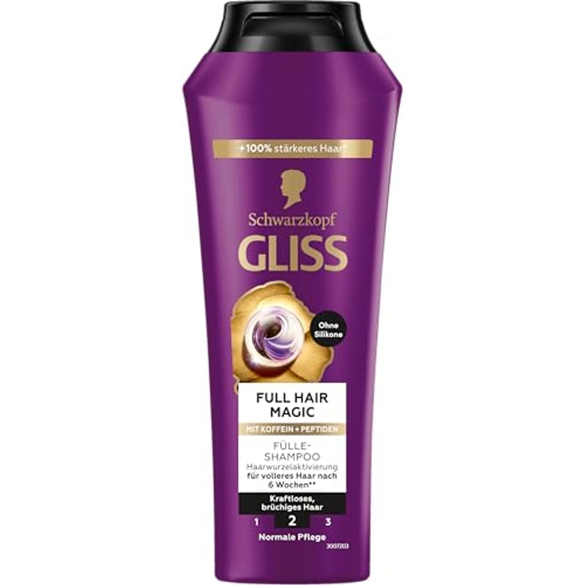 Gliss Kur Full Hair Magic Vulshampoo 250 ml - 3 stuks