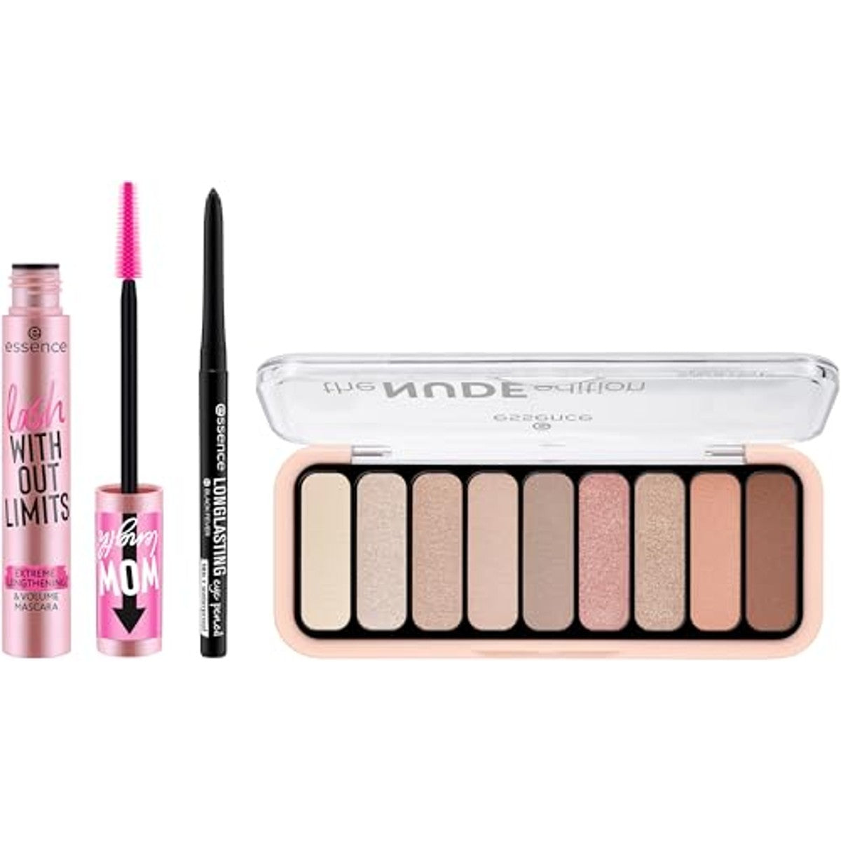 essence Nude Edition Eye Set 01 oogmake-upset nude - 3-pack