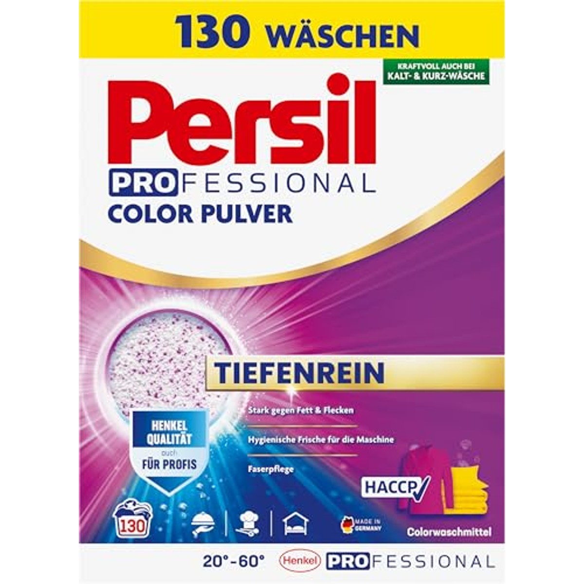 Persil Professioneel kleurpoeder diep schoon 130 wasladingen – Persil