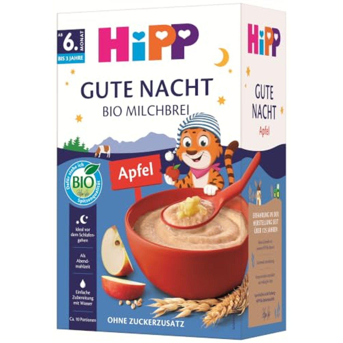 HiPP Biologische Goede Nacht Melkpap Haver Appel 4 x 475g – HiPP
