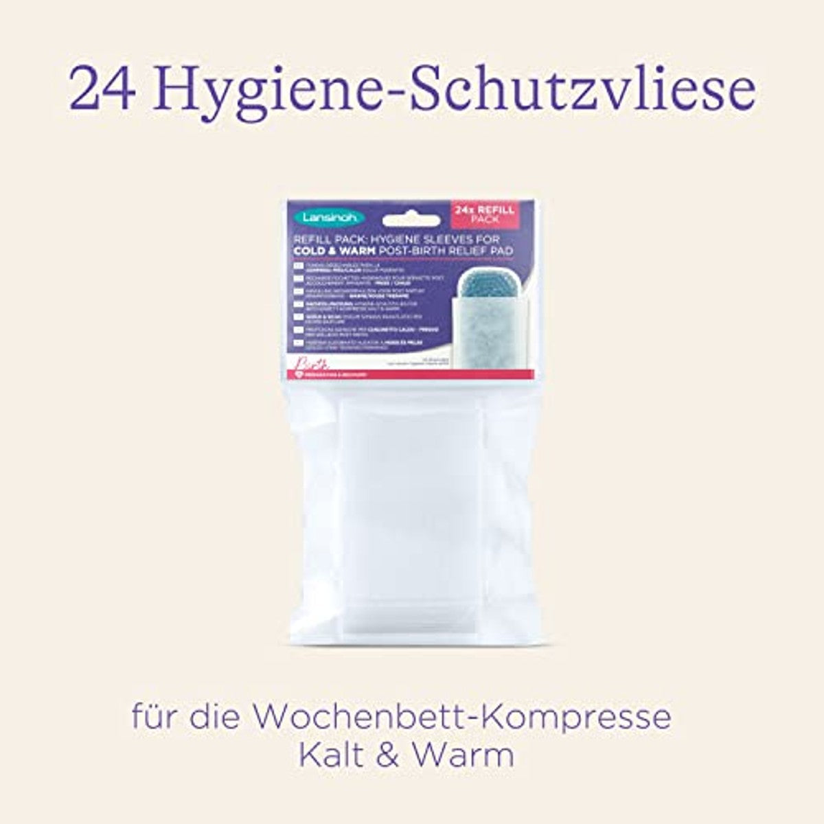 Lansinoh Hygiëne Beschermende Vlies, Navulverpakking, 24 stuks - 6-pack
