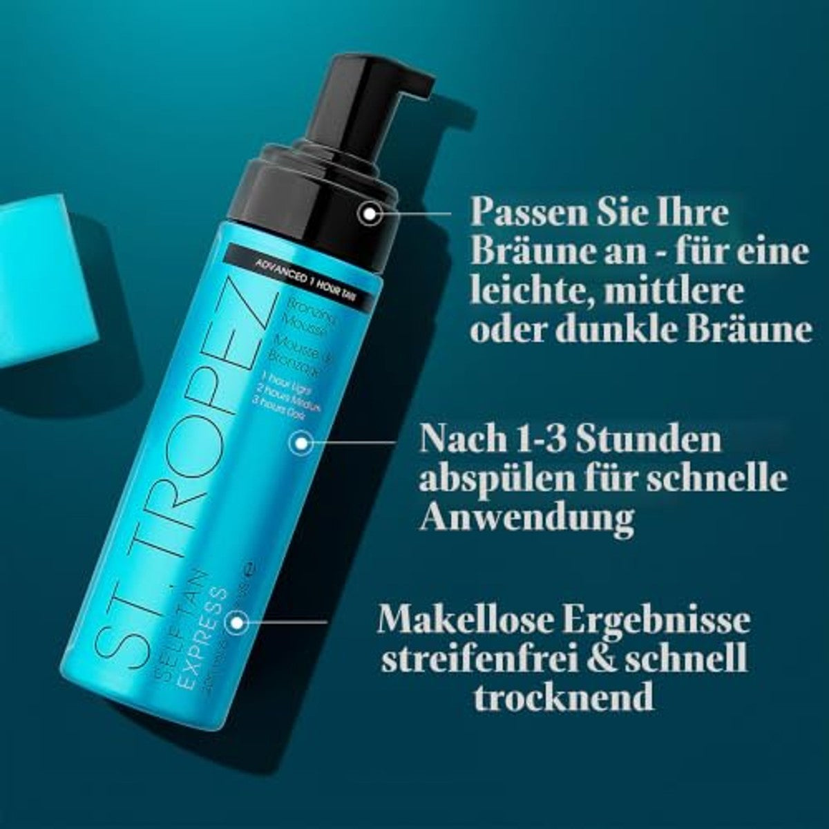 St.Tropez Self Tan Express Advanced Bronzing Mousse 100,0 milliliter – St.Tropez