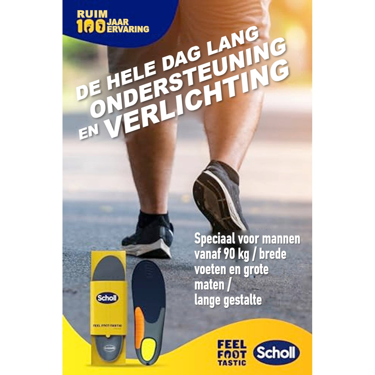 Dr. Scholl's Heavy Duty Support inlegzolen mannen maat 40-46,5 - 3-pack – foto 3